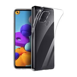 Obal / kryt na Samsung Galaxy A21S transparentní - Ultra Slim 0,3mm