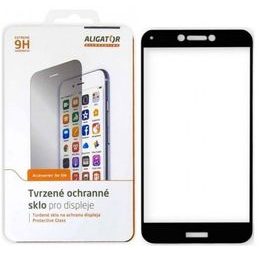 Tvrdené / ochranné sklo Xiaomi Redmi Note 8T čierne - Aligator 5D full adhesive
