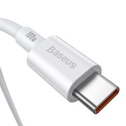 Nabíjecí a datový kebel USB-C / USB-C 2 m černý -BASEUS