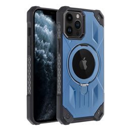 Obal / kryt na Apple iPhone 11 Pro modrý - Armor Mag Cover s MagSafe
