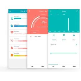 Chytré sportovní hodinky (včetně volání) stříbrné - HOCO Y16