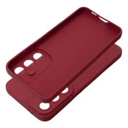 Pouzdro / obal na Samsung Galaxy S24 FE červené - knížkové Leather case SMART PRO
