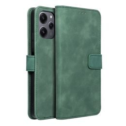 Pouzdro / obal na Xiaomi Redmi 12 4G / 12 5G zelené - knížkové TENDER