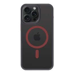 Obal / kryt na Apple iPhone 15 Pro Max černo-červený - Tactical MagForce Hyperstealth 2.0