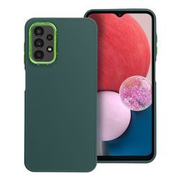 Obal / kryt na Samsung Galaxy A13 5G / A04S zelený - FRAME