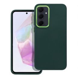 Puzdro / obal na Samsung Galaxy A35 5G čierny - kniha LUNA Book Carbon