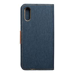 Puzdro / obal pre Samsung Galaxy A02 čierny - kniha Canvas Book case