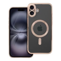 Obal / kryt na Apple iPhone 16 Plus hnědý - Electro Mag Cover MagSafe