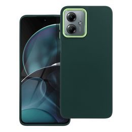Obal / kryt na Motorola G14 zelený - FRAME