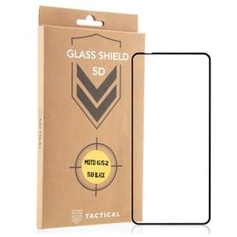 Tvrzené / ochranné sklo Motorola G52 černé - Tactical Glass Shield 5D