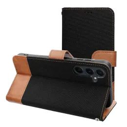 Pouzdro / obal na Samsung Galaxy A41 černé - knížkové Jeans