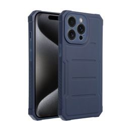 Obal / kryt na Apple iPhone 15 Pro Max modré - Heavy Duty