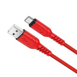 Datový kabel Type C, X59, 1m, červený - HOCO
