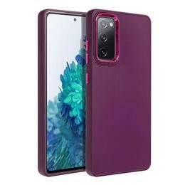 Obal / kryt na Samsung Galaxy S20 FE / S20 FE 5G fialový - FRAME