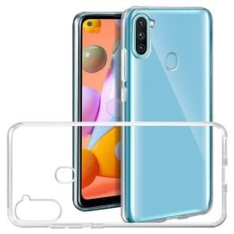 Obal / kryt na Samsung Galaxy M11 transparent - Ultra Slim 0,5mm