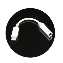 Adaptér HF/audio + lightning Jack 3,5 mm čierny