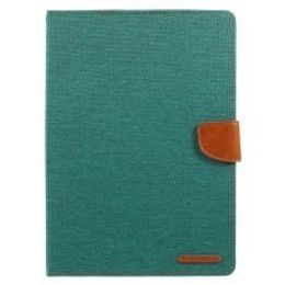 Puzdro / obal pre Apple iPad 4 zelený - kniha CANVAS