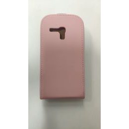 Puzdro / obal pre Samsung Galaxy Core LTE ružové - flip Mobilnet