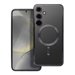 Obal / kryt na Samsung Galaxy S24 čierny - Electro Mag Cover MagSafe