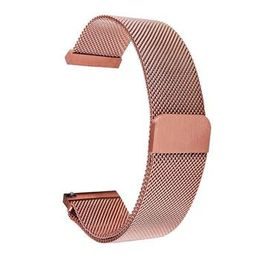Magnetický Kovový Řemínek 20mm růžový - Tactical 364 Loop