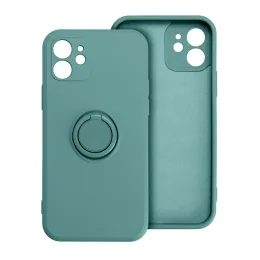 Obal / kryt na Xiaomi Redmi 14C zelený - SILICONE RING