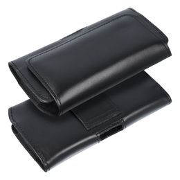 Pouzdro se zavíráním, italská kůže, velikost XXL, černé - ROYAL Leather