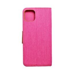 Pouzdro / obal na Apple iPhone 11 Pro Max 2019 (6,5) růžové - knížkové Canvas Book
