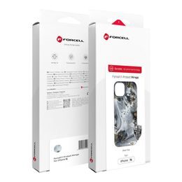 Obal / kryt na Apple iPhone 16 FORCELL F-PROTECT stříbrný - MagSafe