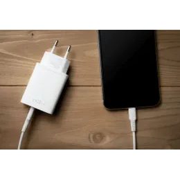 Cestovní nabíječka Samsung USB-C 25 W, černá + Datový Kabel USB-C/USB-C