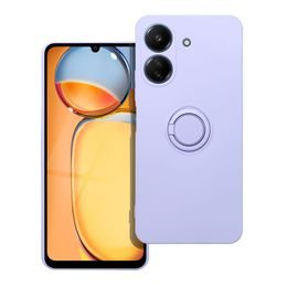 Obal / kryt na Xiaomi Redmi 13C fialový - SILICONE Ring