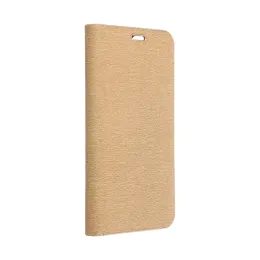 Pouzdro / obal na Xiaomi Redmi NOTE 14 5G zlaté - knížkové LUNA Book