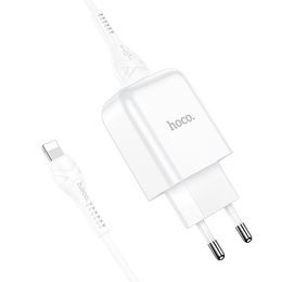 Nabíjačka USB / Lightening 2A biela - HOCO