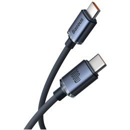 Kabel Typ C na Apple iPhone Lightning 8-pin Power Delivery PD20W Ferry X70 1m modrý - HOCO