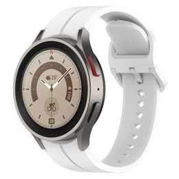 Silikonový řemínek na Samsung Watch 4/5 bílý