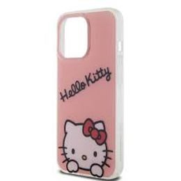 Obal / kryt na Apple iPhone 13 Pro Hello Kitty růžový