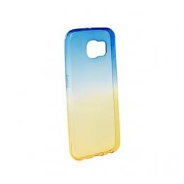 Obal / kryt pre Samsung Galaxy S6 (G920) modro-zlatý - Forcell OMBRE