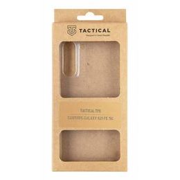 Obal / kryt Samsung Galaxy S21 FE Tactical TPU transparentný