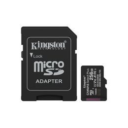 Kingston Canvas Select Plus/ Micro SDXC/ 256GB/ UHS-I U1 / Class 10/ + Adaptér