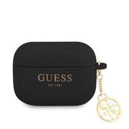 Silikonové pouzdro pro Airpods Pro černé - Guess