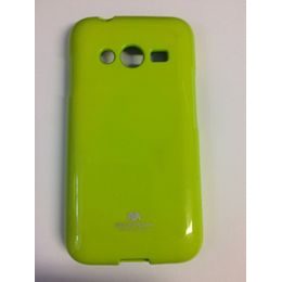 Obal / kryt pre Samsung Galaxy ACE NXT limetkový s trblietkami - JELLY