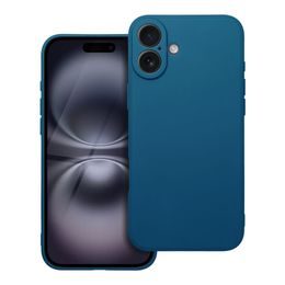 Obal / kryt na Apple iPhone 16 Plus modrý - MATT