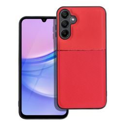 Obal / kryt na Samsung Galaxy A15 červený - NOBLE