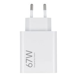 Nabíjačka s výstupom USB-C a USB, 30 W, biela - FIXED