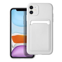 Obal / kryt pre Apple iPhone 11 biely Forcell Card