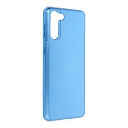 Obal / kryt na Samsung Galaxy S21 Plus stříbrný - i-Jelly Case Mercury
