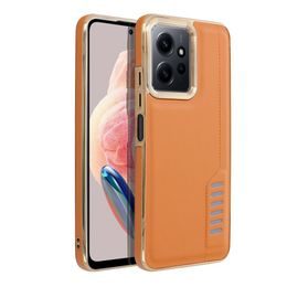Pouzdro / obal na Xiaomi Redmi NOTE 12 5G hnědé - knížkové SMART PRO