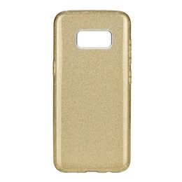 Obal / kryt na Samsung Galaxy S8 PLUS zlatý - Forcell SHINING