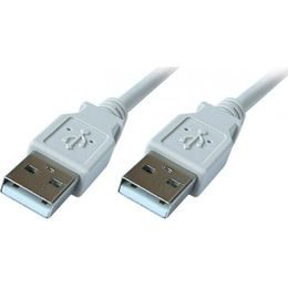 USB-A / USB-A PremiumCord USB 2.0 1 m - sivý