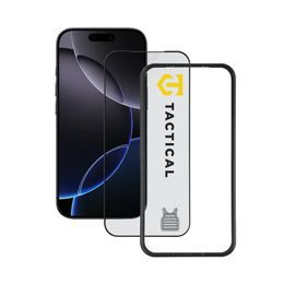 Tvrzené / ochranné sklo Apple iPhone 17 Pro černé - Tactical Glass Impact Armour