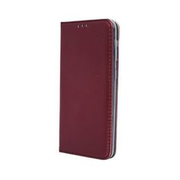 Pouzdro / obal na Huawei P40 Lite E vínové - knížkové Smart Magnetic